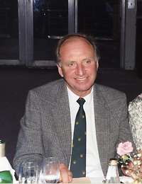 Professor Peter Reade, retirement dinner, 2000 - courtesy Peter Reade.